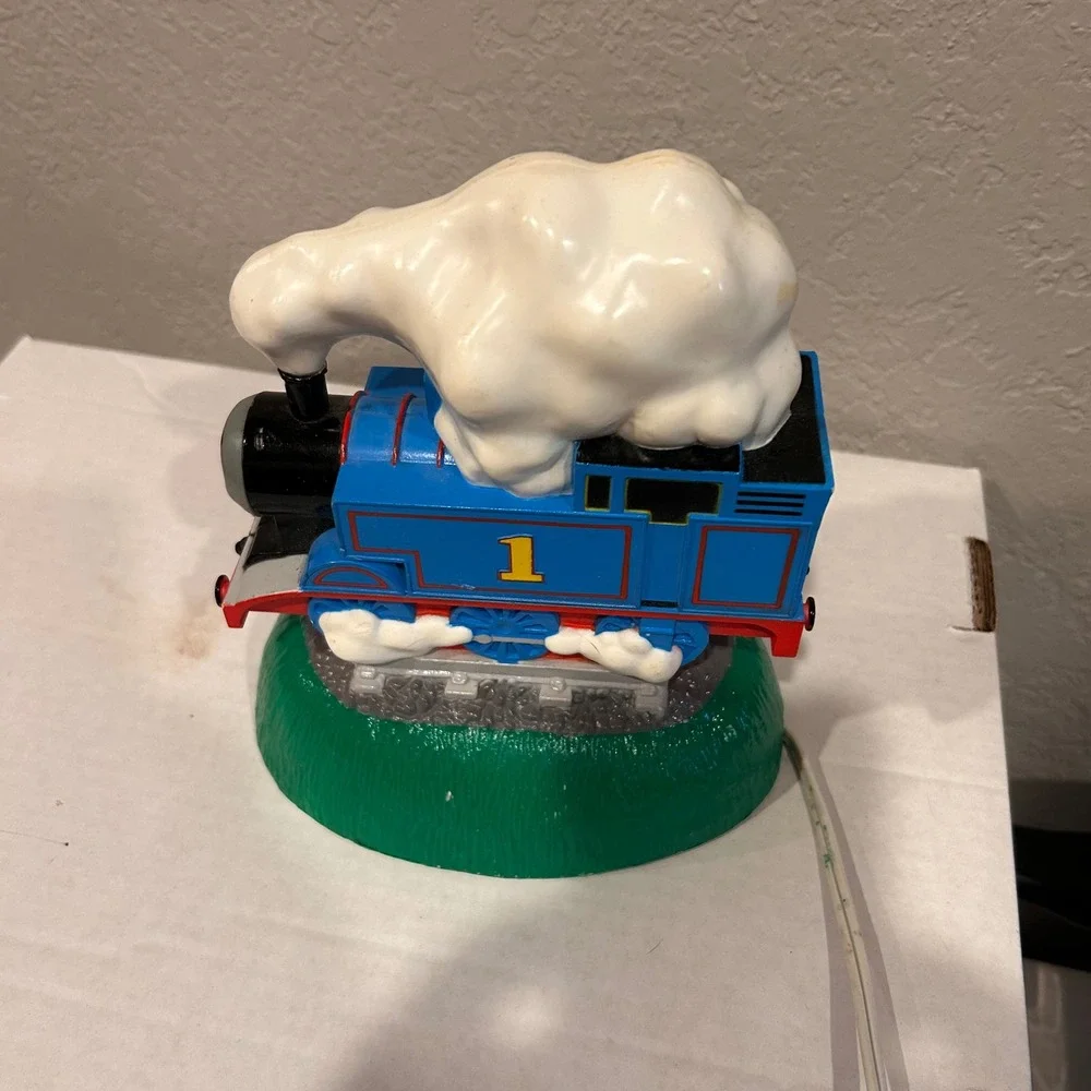VTG 1992 Thomas the Tank Engine Train‎ Light Up Smoke Cloud Display Figurine